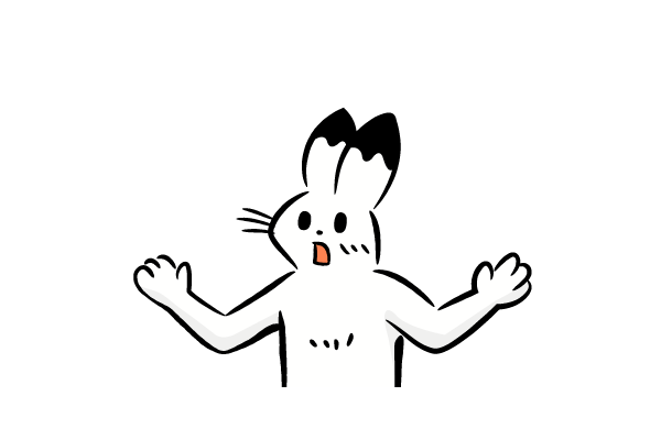 プレゼンターなウサギ