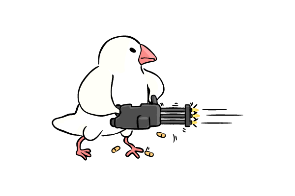 ガドリング文鳥