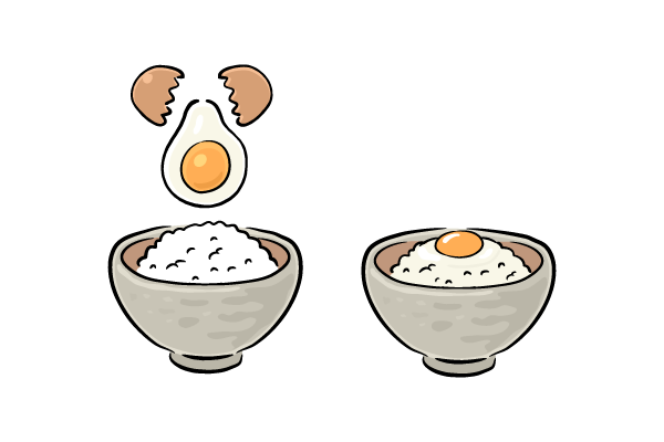 たまかけごはん