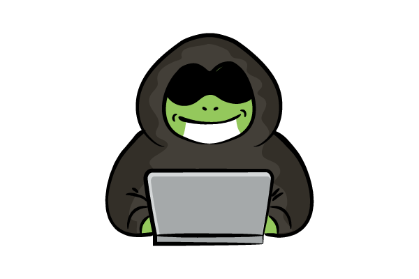 フィッシング詐欺　　カエルver